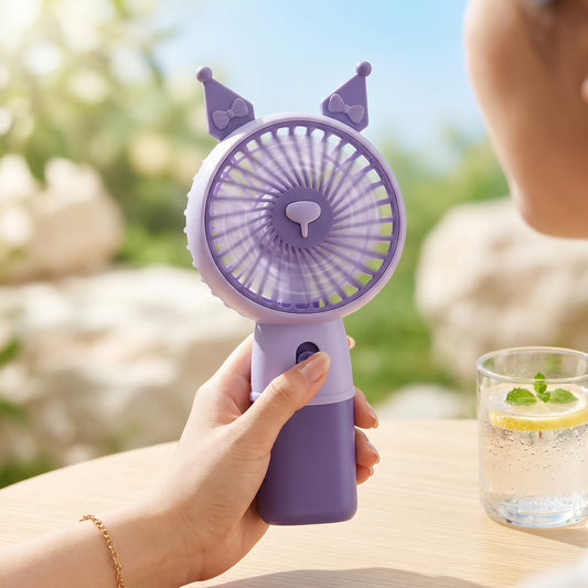 Mini Handheld Fan – Portable USB Rechargeable Cooling Fan