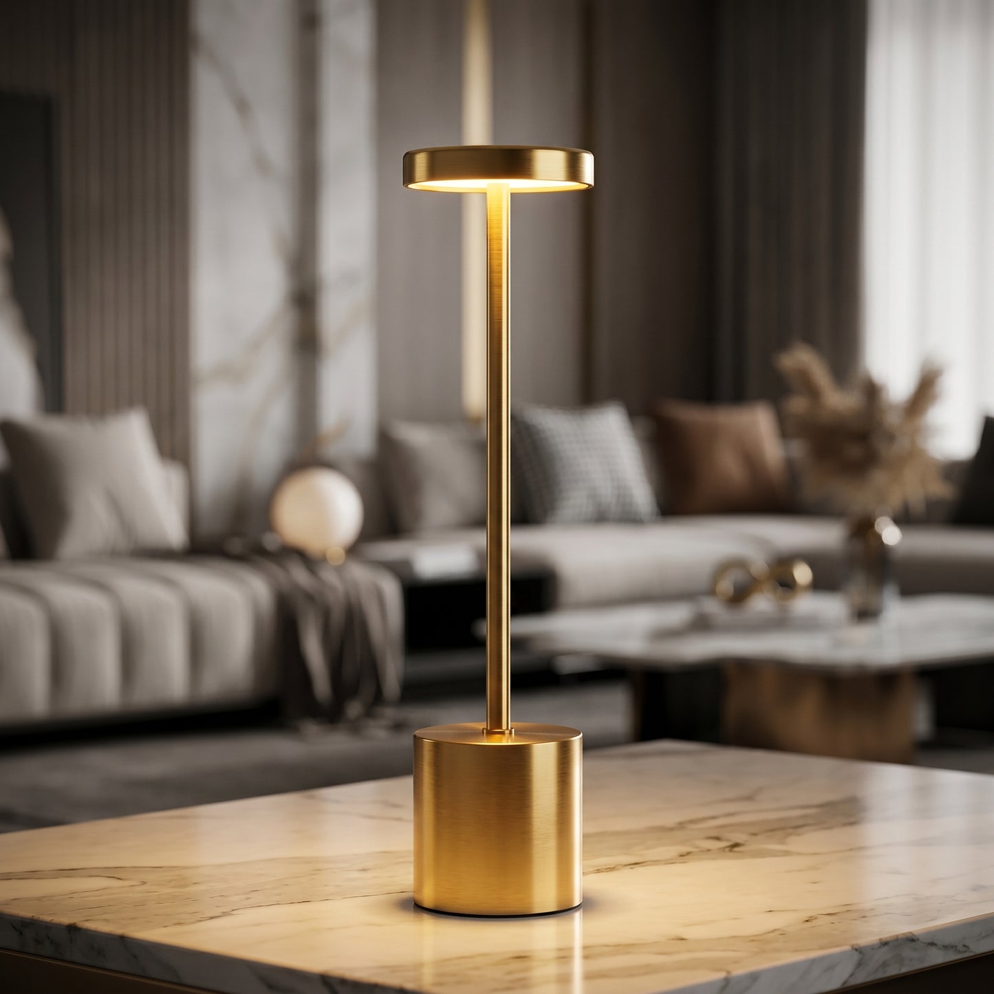Luxury LED Table Lamp | Modern Touch Control Designer Lamp