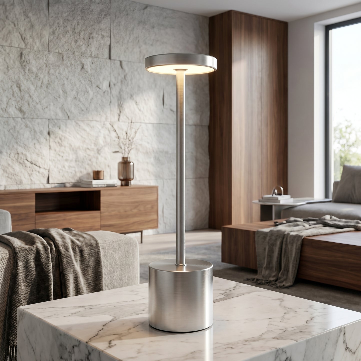 Luxury LED Table Lamp | Modern Touch Control Designer Lamp